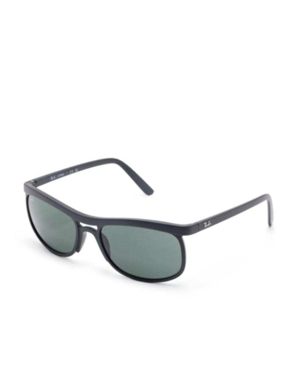 NEW RAY-BAN RB4452 Square Sunglasses – Sand Black Dark Green Lens 59-20